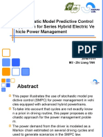 A Stochastic Model Predictive Control Approach For Series Hybrid Electric Ve Hicle Power Management