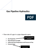 Gas Pipeline Hydraulics