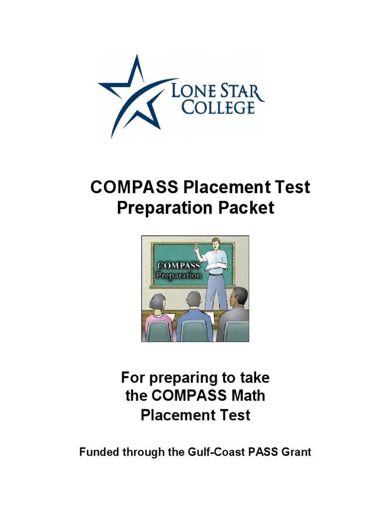 Compass Placement Test , COMPASS Study Guide &amp; Practice Test [Prepare for the COMPASS Test] – KVQSW