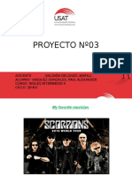 Proyecto Nº03: Docente:Saldaña Delgado, Marilu Alumno: Vasquez Gonzales, Paul Alexander