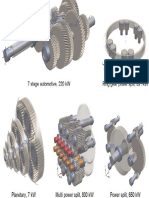 Application of Spur Helical Planetary Gears
