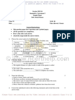 Social Science Question Paper 2010