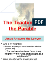 The Teaching of The Parable