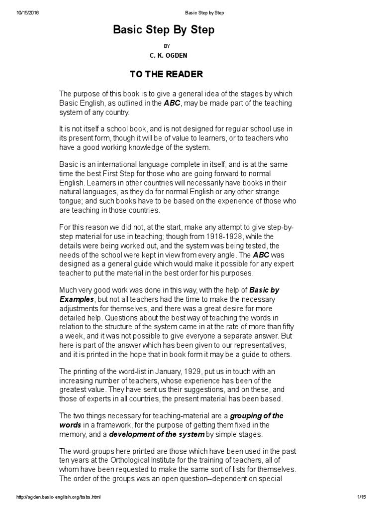 Basic English Teaching Guide | PDF | Taste | Sky