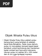 Obyek Wisata Bengkulu Pulau Tikus