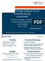 Advanced Climate Systems For Ev Extended Range: (Acsforever)