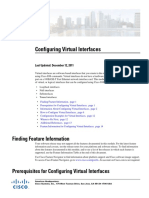 Configuring Virtual Interfaces: Finding Feature Information