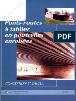 Ponts-routes أ  tablier en pouterelles enrobأ©es. Coception et Calcul +SNCF (mai 1995)