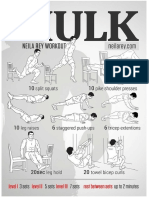 HULK Body Weight Exercises