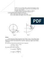 Rotating Hollow Sphere Friction Problem