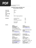 Manufacturing Process Lab