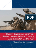 USMC Expeditionary Energy Strategy Implementation Planning Guidance