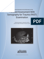 Focused Assessment With Sonography For Trauma (FAST) Examination