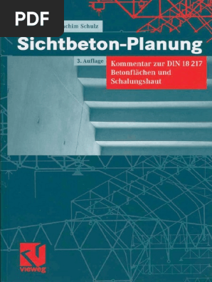Architecture Ebook Sichtbeton Planung Kommentar Zur Din 18217