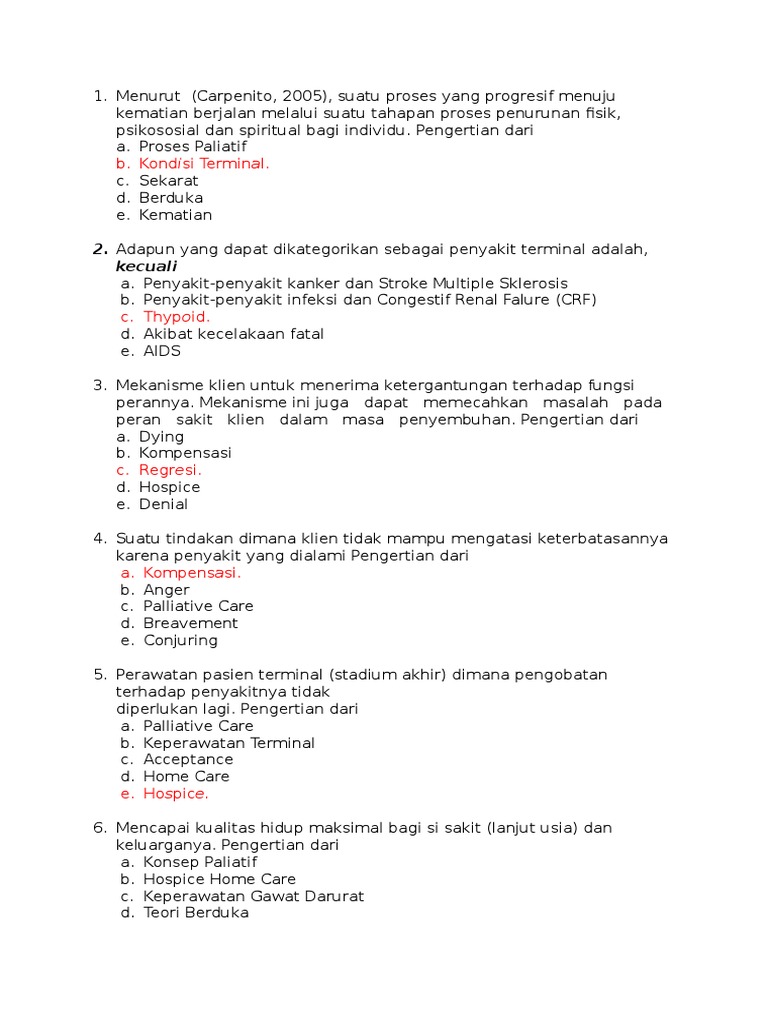 Soal Dan Jawaban Kompensasi Kumpulan Jawaban
