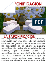 0 La Saponificación