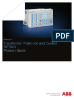 Protecciones ABB - RET620 - PG - 757846 - ENe - Transformer Protection and Control