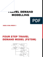 Lecture 2 - Travel Demand Modelling