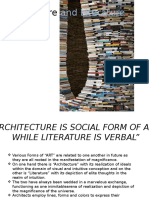 Architecture & Literature