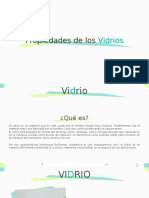 Propiedades de Los Vidrios