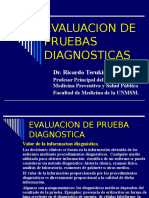 Evaluación de Pruebas Diagnósticas