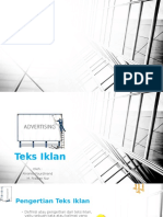 Teks Iklan) PDF)