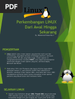 Download Perkembangan LINUX Dari Awal Hingga Sekarang PPT by Muhammad Ridwan Nur SN332443709 doc pdf