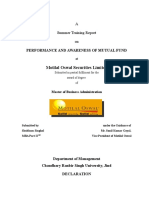 Motilal Oswal Securities Limited: Performance and Awareness of Mutual Fund