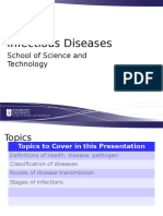 Infectious Diseases: School of Science and Technology
