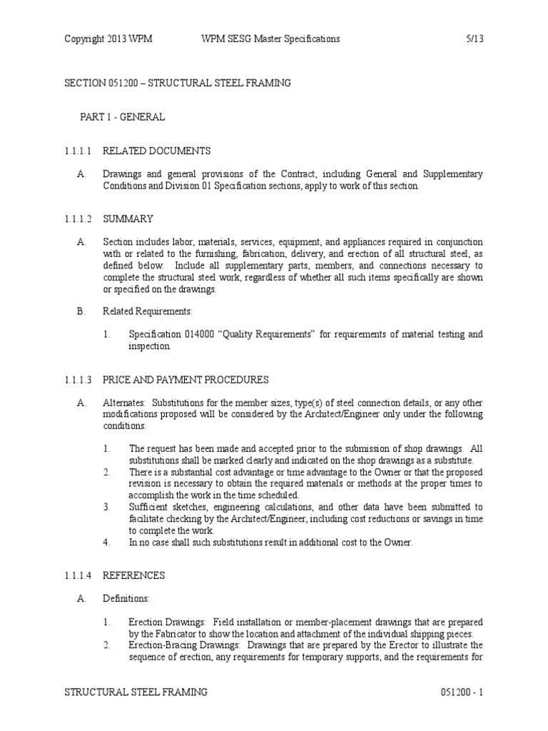 Structural Steel Framing | PDF | Structural Steel | Screw