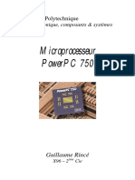 Le Microprocesseur Power PC750