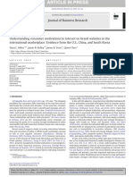 Understanding Consumer Motivations to Interact on Brand Websites in the International Marketplace. Evidence From the U.S., China, And South Korea