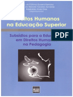 Direitos Humanos - NA EDUCAÇÃO SUPERIOR PEDAGOGIA