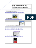 Los Programas para El Computador