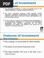 Nature of Investment Decisions: Capital Budgeting, or Capital Expenditure Decisions