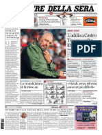 Fidel - Corriere Della Sera - 27 Novembre 2016