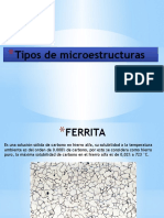 Tipos de Microestructuras
