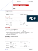 03 Exos Limites de Fonctions