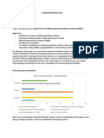 Literature Review Plan: Bar Chart Planning - Workload (H)