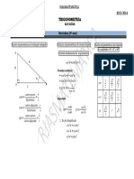 TRIGONOMETRIA Ficha Informativa Nº1