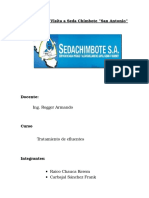 Informe de La Visita A Seda Chimbote