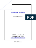 StarBright - Parent Handbook