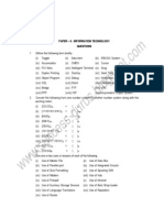 CA PE-II (GROUP II) PAPER - 6 INFORMATION TECHNOLOGY Download