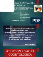 Atención y Salud Odontologica para El Adulto Mayor