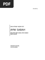 Ayni Sabah