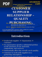 07-Customer Supplier Relationship-Quality Purchasing