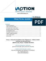 IMOTION Practical Guide Brussels Sept 2014