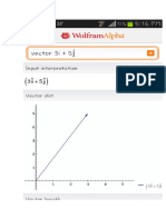 Calcuo Vectorial Wolfram Alpha