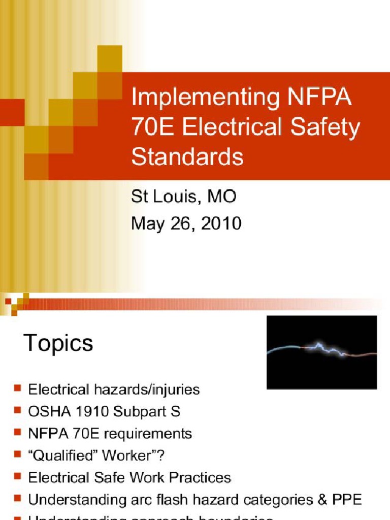 Electrical Safety Training PDF Explosion Personal Protective