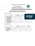 Bukti Pelaksanaan Kegiatan Monitoring